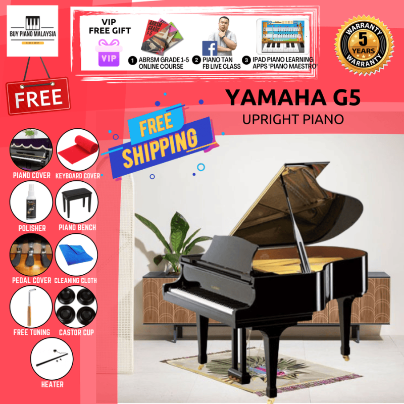 Yamaha g5 store grand piano price